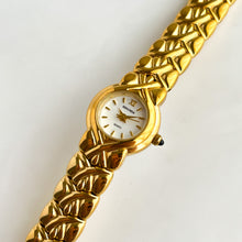 Load image into Gallery viewer, Ladies&#39; Sekonda Quartz Watch With Gold-Plated Bracelet and White Round Dial
