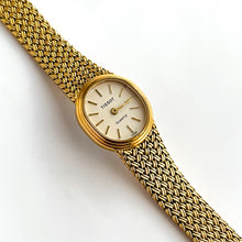 Load image into Gallery viewer, Vintage Ladies&#39; Gold-Plated Tissot Quartz Watch With Integrated Bracelet
