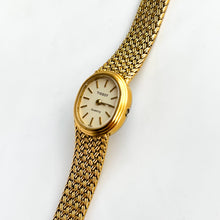 Load image into Gallery viewer, Vintage Ladies&#39; Gold-Plated Tissot Quartz Watch With Integrated Bracelet
