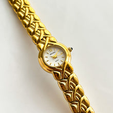 Load image into Gallery viewer, Ladies&#39; Sekonda Quartz Watch With Gold-Plated Bracelet and White Round Dial
