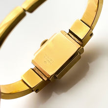 Load image into Gallery viewer, Vintage Ladies&#39; Gold-Plated Bucherer Mechanical Bangle Watch
