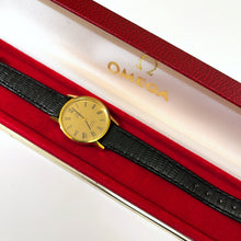 Load image into Gallery viewer, Tiny 1978 Omega De Ville Ladies&#39; Vintage Quartz Watch - Boxed
