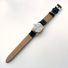 Load image into Gallery viewer, Vintage Ladies/Unisex Sutus Moon Phase Quartz Watch with Black Leather Strap
