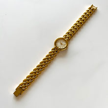 Load image into Gallery viewer, Vintage 1990s Gold-Plated Ladies&#39; Seiko Quartz Watch With Intricate Bracelet
