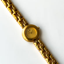 Load image into Gallery viewer, Vintage 1990s Gold-Plated Ladies&#39; Seiko Quartz Watch With Intricate Bracelet
