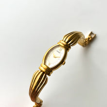 Load image into Gallery viewer, Vintage 1990s Gold-Plated Ladies&#39; Seiko Quartz Watch With Semi Bangle Bracelet
