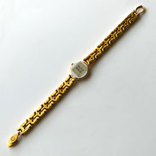 Load image into Gallery viewer, Vintage 1990s Gold-Plated Ladies&#39; Seiko Quartz Watch With Intricate Bracelet
