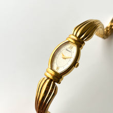 Load image into Gallery viewer, Vintage 1990s Gold-Plated Ladies&#39; Seiko Quartz Watch With Semi Bangle Bracelet
