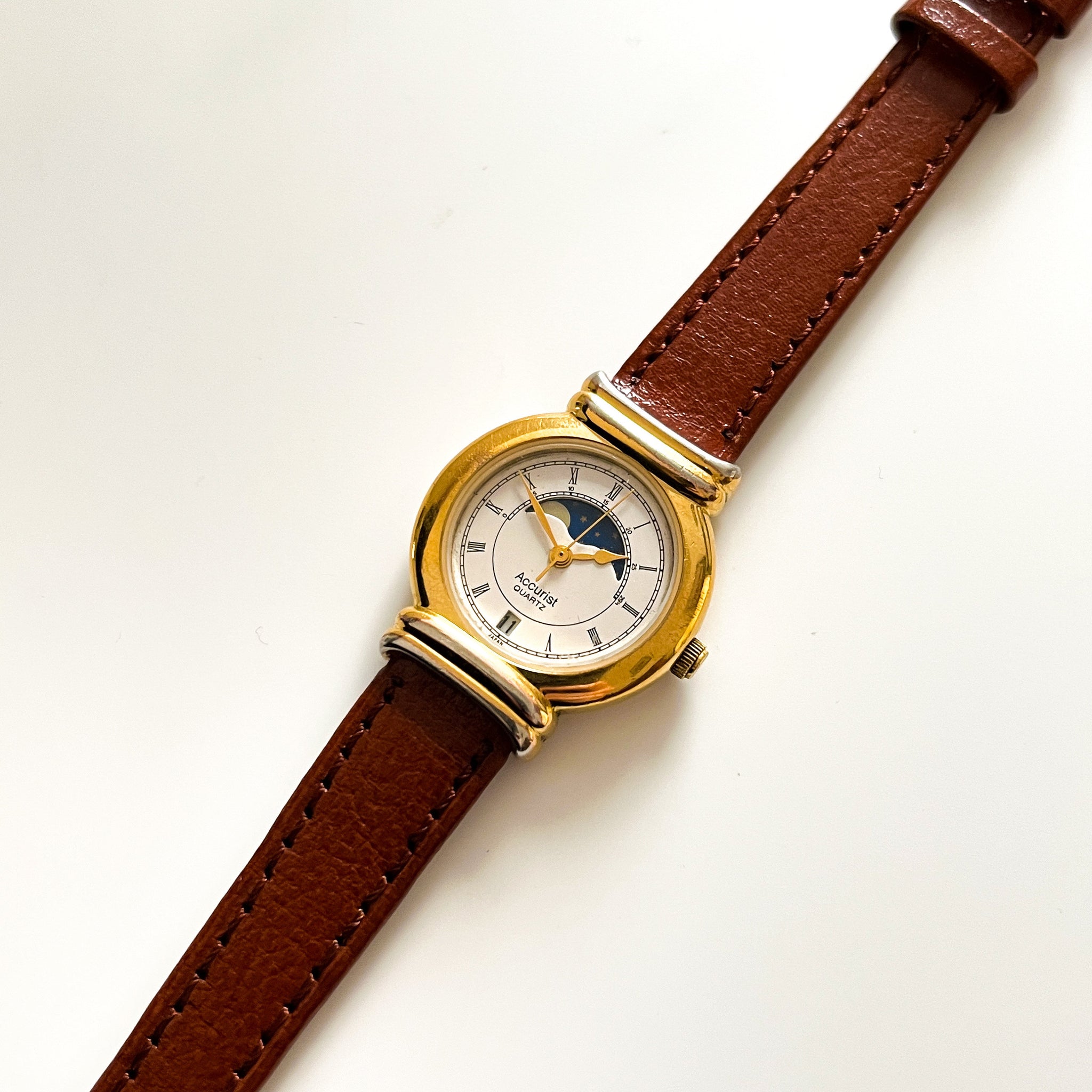 Accurist shop moonphase watch