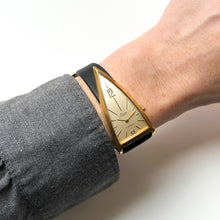 Load image into Gallery viewer, Vintage 60s Unisex Lorenz Triangular Mechanical Watch with Box
