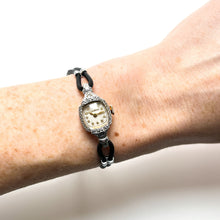 Load image into Gallery viewer, Vintage 1960 Ladies&#39; Two-Tone Bulova Mechanical Watch with Cordette Strap
