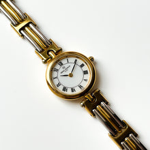 Load image into Gallery viewer, Vintage Ladies&#39; Two-Tone Michel Herbelin Quartz Watch with White Dial
