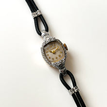 Load image into Gallery viewer, Vintage 1960 Ladies&#39; Two-Tone Bulova Mechanical Watch with Cordette Strap
