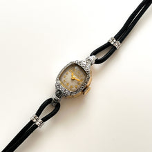 Load image into Gallery viewer, Vintage 1960 Ladies&#39; Two-Tone Bulova Mechanical Watch with Cordette Strap
