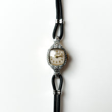 Load image into Gallery viewer, Vintage 1960 Ladies&#39; Two-Tone Bulova Mechanical Watch with Cordette Strap
