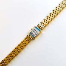 Load image into Gallery viewer, Rare Vintage 1990s 18ct Gold-Plated Ladies&#39; Seiko Quartz Watch With Diamond-Set Bezel
