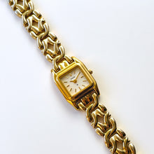 Load image into Gallery viewer, Ladies&#39; Gold-Plated Accurist Quartz Watch with Beige Square Dial
