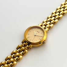 Load image into Gallery viewer, Vintage 1990s Gold-Plated Ladies&#39; Seiko Quartz Watch With Thin Bracelet
