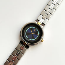 Load image into Gallery viewer, Vintage 90s Yves Saint Laurent Ladies&#39; Quartz Watch with Stainless Steel Bracelet and Blue Dial
