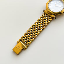 Load image into Gallery viewer, Vintage Christian Dior Gold-Plated Ladies&#39; Quartz Watch with White Dial
