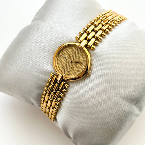 Rare 90s Vintage Ladies' Gold-Plated Rodolphe by Longines Quartz Watch - All Original and Boxed