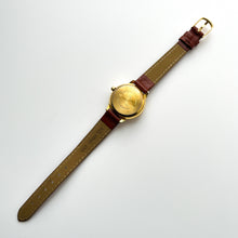 Load image into Gallery viewer, Ladies&#39; 90s Sun &amp; Moon Equinox Quartz Watch with Brown Leather Strap
