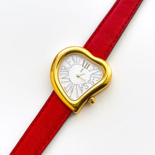 Load image into Gallery viewer, Vintage Yves Saint Laurent Gold-Plated Ladies&#39; Quartz Watch with Heart Shaped Dial - Boxed
