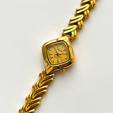 Load image into Gallery viewer, Ladies Anchor Watch with Gold-Plated Bracelet and Intricate Bracelet
